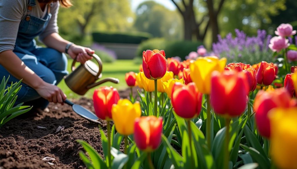 entdecken sie die besten tipps zur pflege von tulpen im garten, um eine blühende und gesunde pflanzenpracht zu gewährleisten.