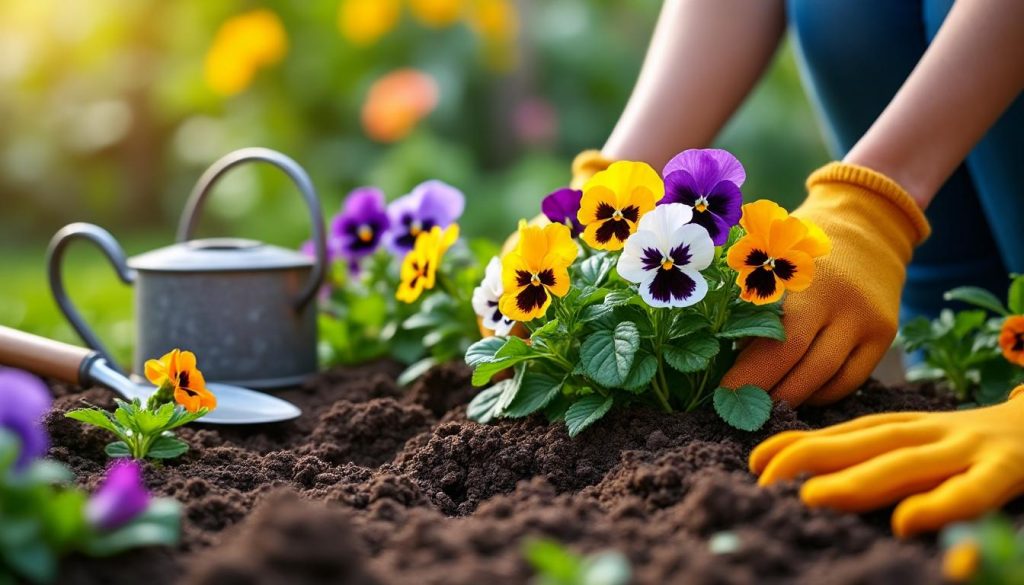 erfahren sie, wie sie stiefmütterchen im garten richtig pflanzen und pflegen, um bunte blüten und gesunde pflanzen das ganze jahr über zu genießen.