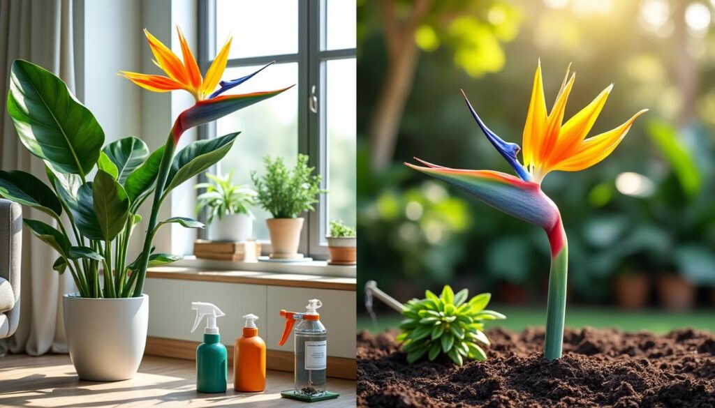 erfahren sie die wichtigsten pflegehinweise für strelitzie in haus und garten, um ihre pflanze gesund und schön zu halten.