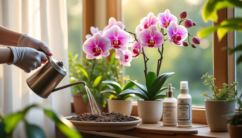 erfahren sie, wie man orchideen richtig pflegt und zum blühen bringt – tipps zur bewässerung, licht, düngung und optimalen pflege für gesunde, blühende pflanzen.